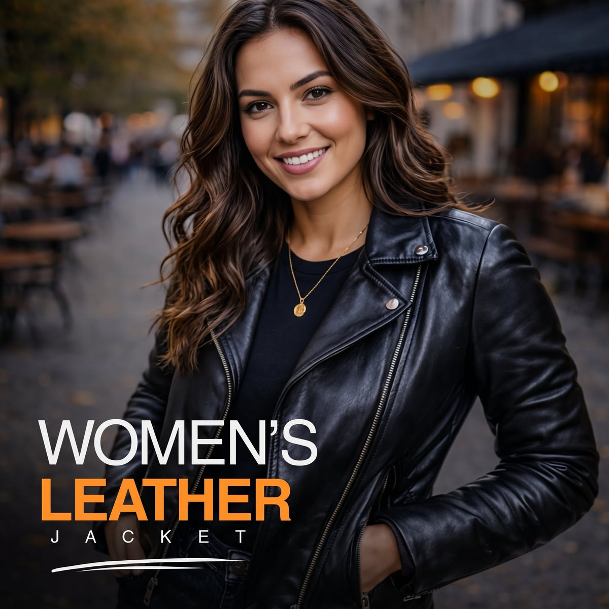 Women Leather Jacket